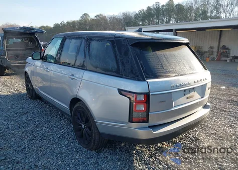 2016 Land Rover Range Rover 3.0L V6 Supercharged Hse z USA, uszkodzony, nr VIN SALGS2VF8GA255140